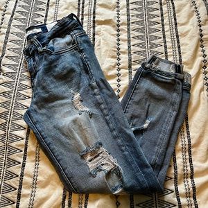 KanCan Light-wash Ankle Skinny